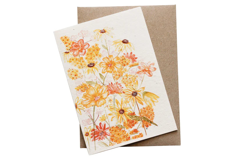 Shades of Sunshine Plantable Card